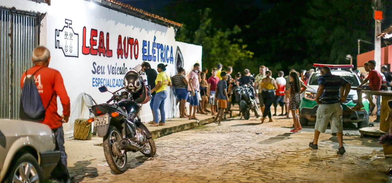 Local onde aconteceu o crime