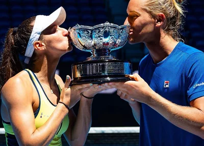 Luisa Stefani e Rafa Matos conquistam Australian Open