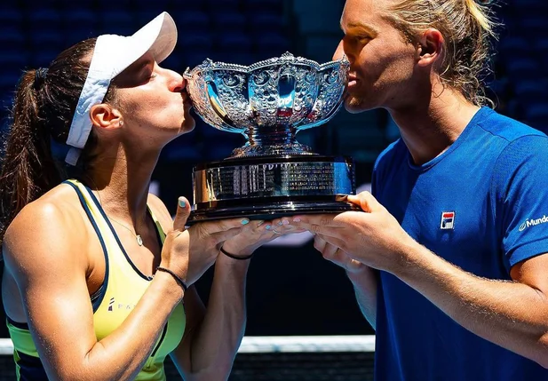 Luisa Stefani e Rafa Matos conquistam Australian Open