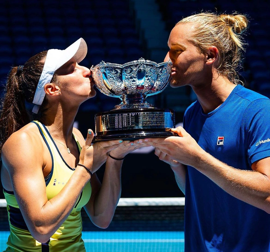 Luisa Stefani e Rafa Matos conquistam Australian Open