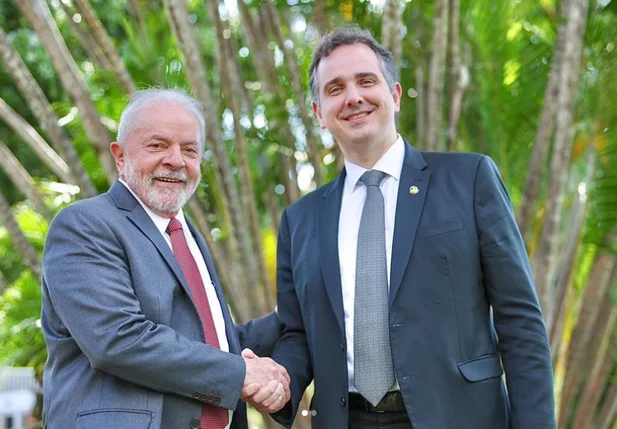 Lula e Rodrigo Pacheco