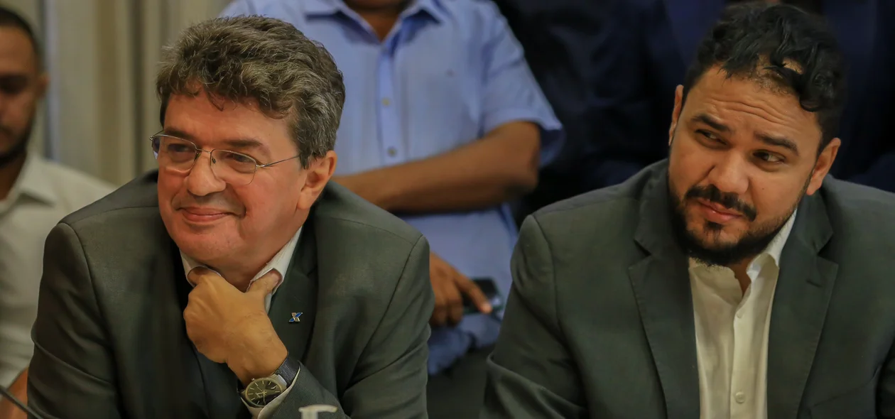 Marcelo Diniz ao lado de Welton Bandeira