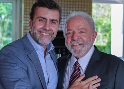 Marcelo Freixo e o presidente Lula