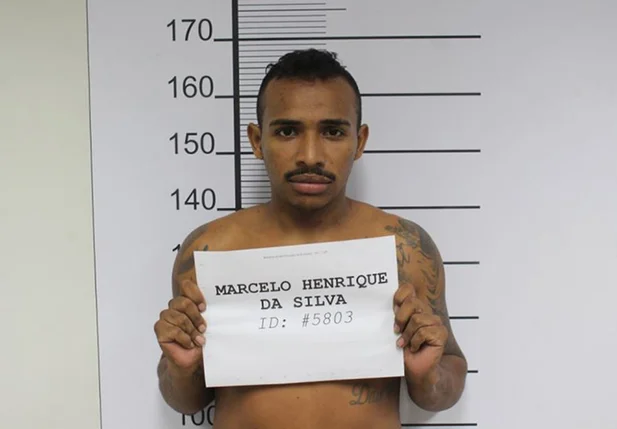 Marcelo Henrique da Silva fugiu da Central de Flagrantes de Teresina