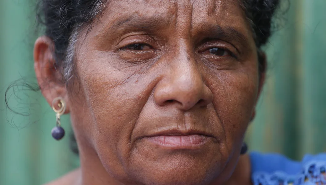Maria do Socorro Nunes da Silva, mãe de Janaína