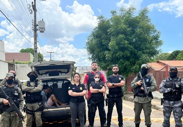Membro de facção acusado de homicídio qualificado é preso em Curimatá