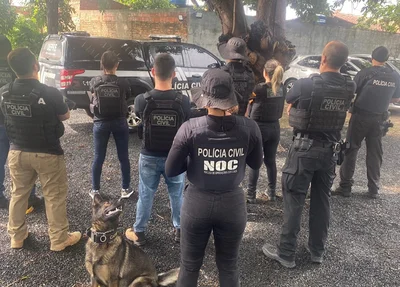 Polícia Civil cumpre mandados e faz três prisões em Teresina