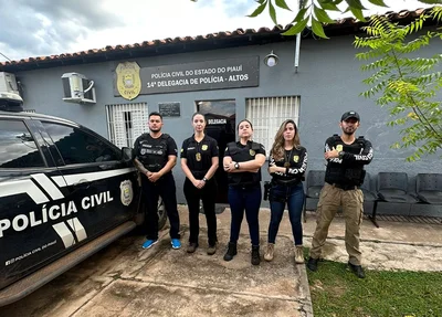 Polícia Civil de Altos realizou a prisão