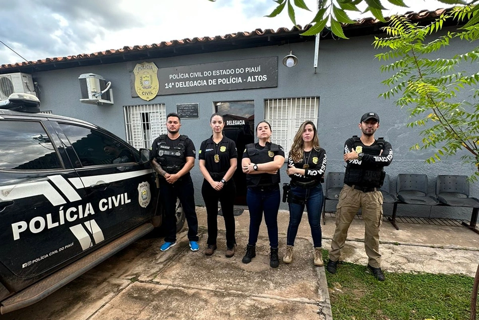 Polícia Civil de Altos realizou a prisão