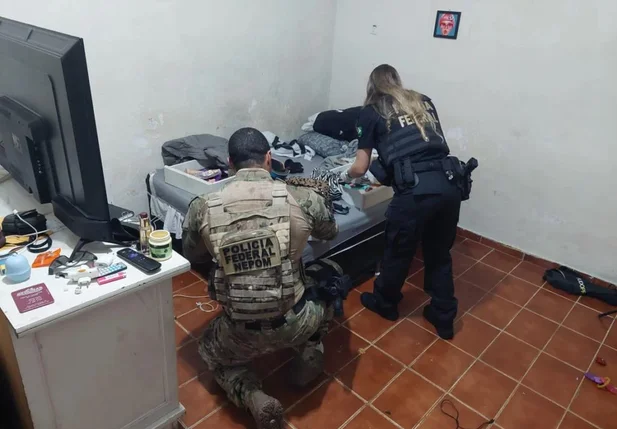 Policiais Federais cumpriram mandados de busca contra o casal