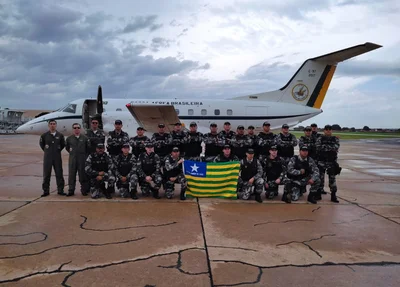 Policiais militares do Piauí viajam para Brasília