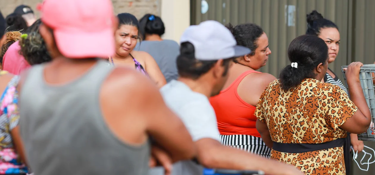 Populares se reuniram no local