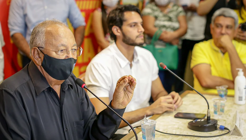 Prefeiro Dr. Pessoa e superintendente Roncalli Filho