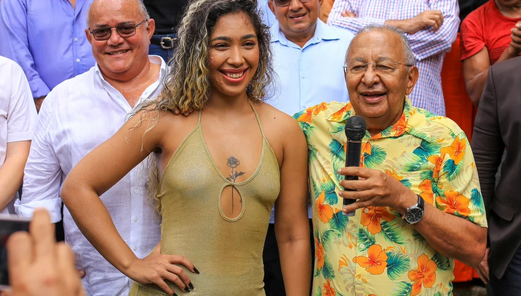 Prefeito Dr Pessoa no lançamento do Carnaval 2023 de Teresina