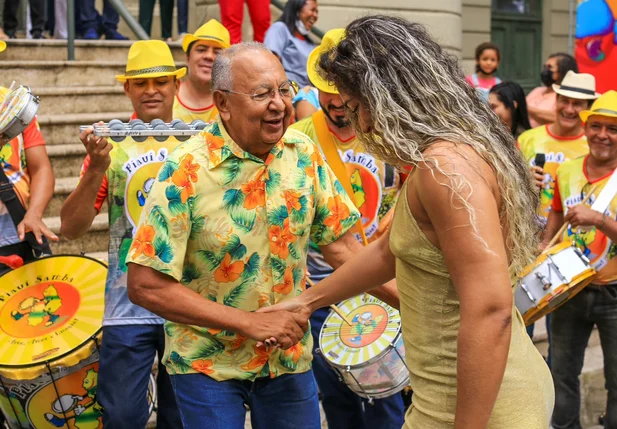 Prefeito Dr Pessoa no lançamento do Carnaval 2023 de Teresina