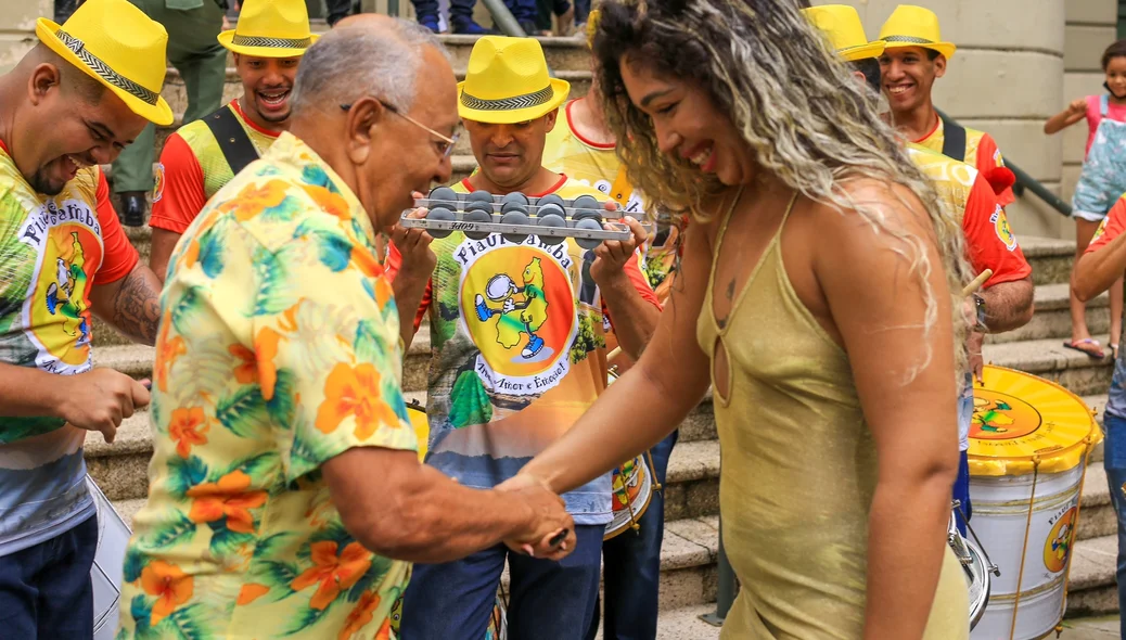 Prefeito Dr Pessoa no lançamento do Carnaval 2023 de Teresina