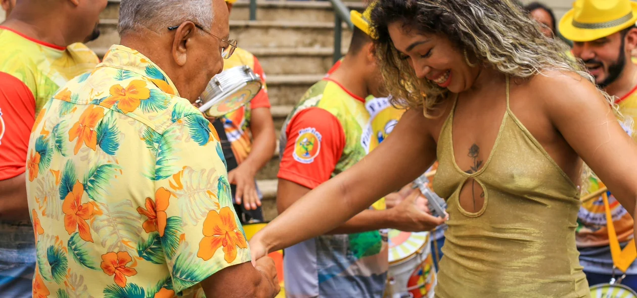 Prefeito Dr Pessoa no lançamento do Carnaval 2023 de Teresina