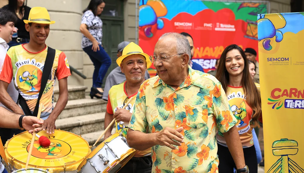 Prefeito participou do lançamento do carnaval