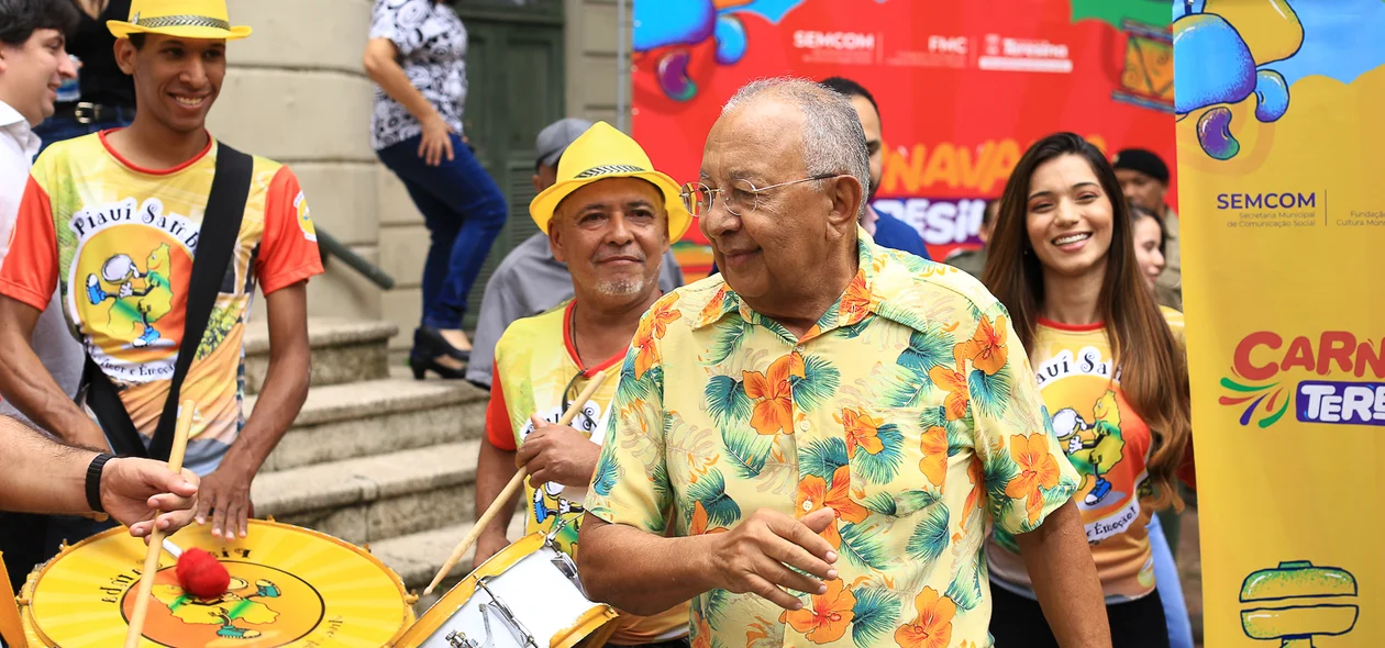 Prefeito participou do lançamento do carnaval