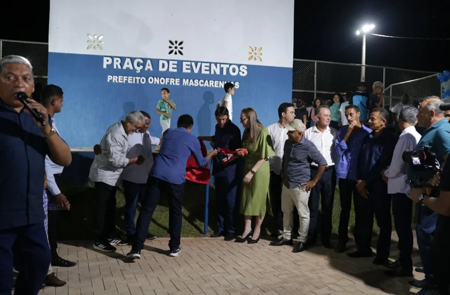 Prefeitura de Riacho Frio inaugura Praça Onofre Mascarenhas