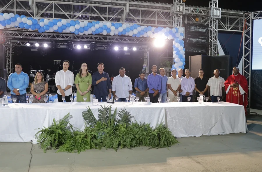 Solenidadeda inauguração da Praça Onofre Mascarenhas