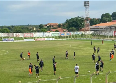 Preparação do Corisabbá contra a Seleção de São Francisco, do Maranhão
