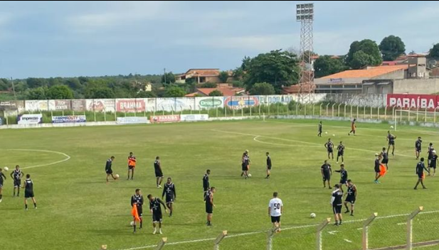 Preparação do Corisabbá contra a Seleção de São Francisco, do Maranhão