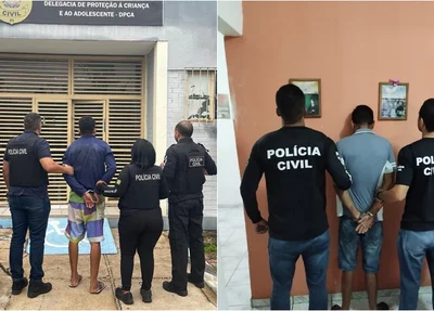 Presos acusados de estupro