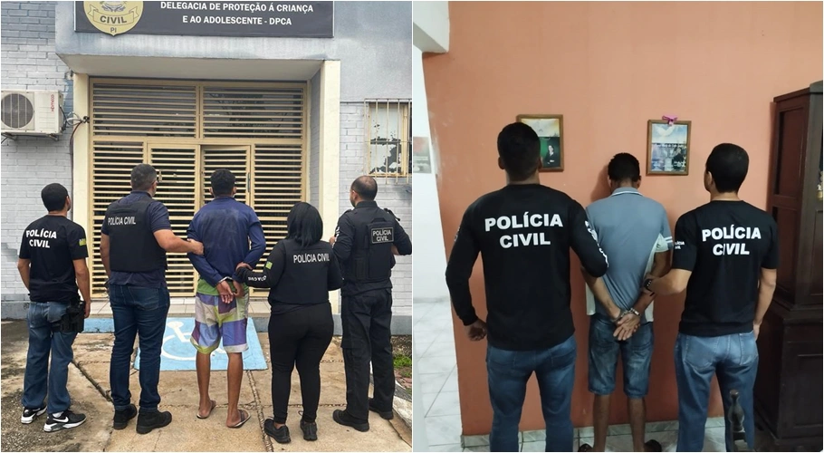 Presos acusados de estupro