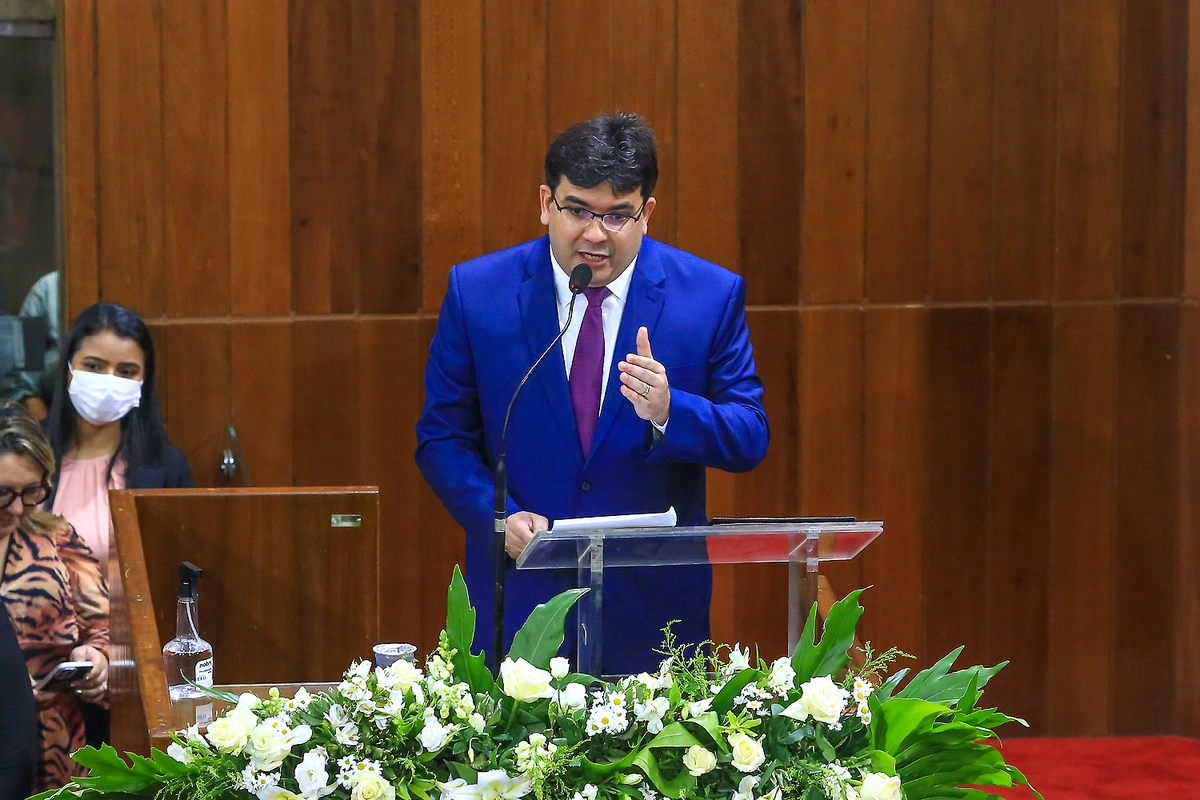 Rafael Fonteles discursando