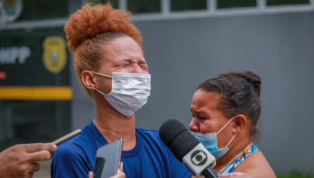 Raynara da Silva, amiga de Janaína Bezerra