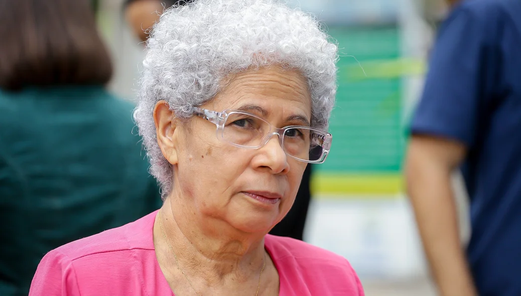 Regina Sousa, ex-governadora e atual secretária da Sasc