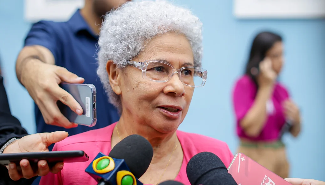 Regina Sousa, falou sobre o trabalho da Sasc no "pente fino" do Bolsa Família