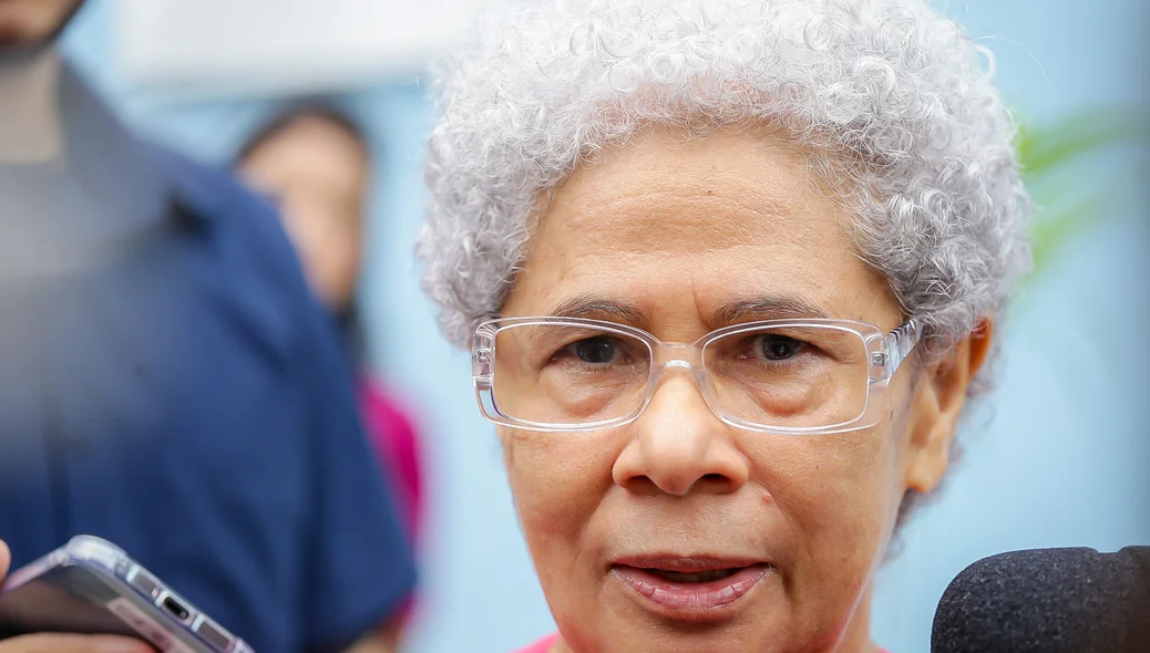 Regina Sousa, secretária Estadual de Assistência Social