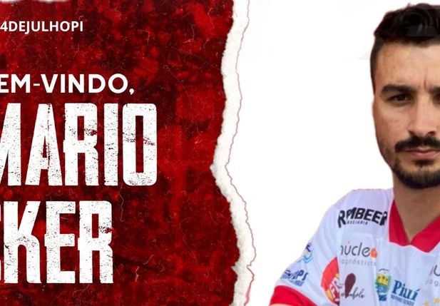 Romário Becker é o novo reforço do 4 de Julho para o Piauiense 2023