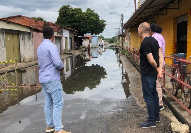 Rua do bairro Mafrense será rebaixada para receber nova galeria