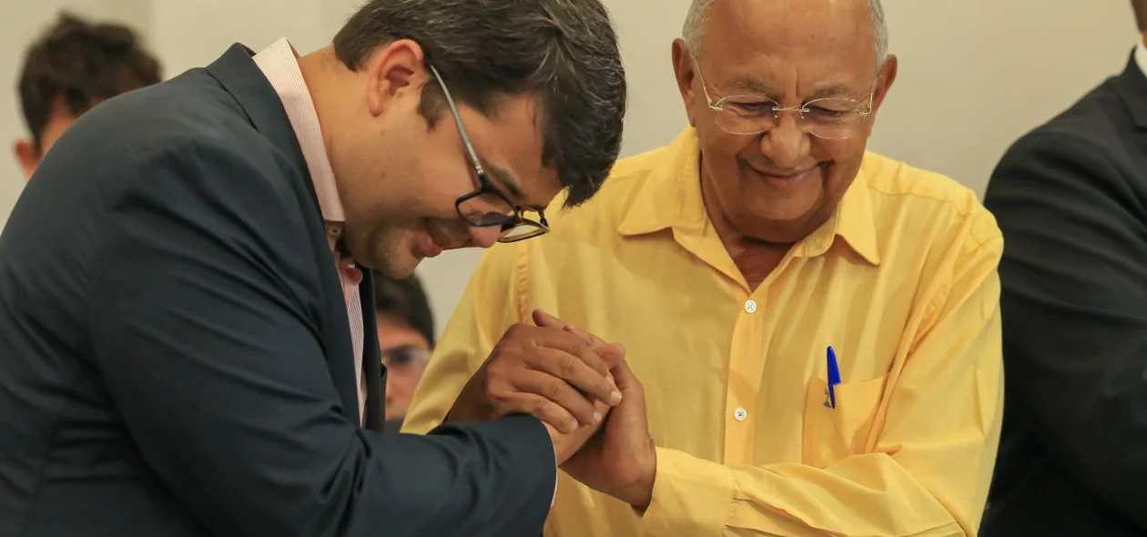Secretário de Segurança Pública Chico Lucas e Prefeito Dr Pessoa