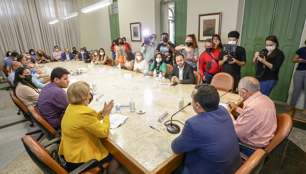 Solenidade de posse dos conselheiros do Fundeb