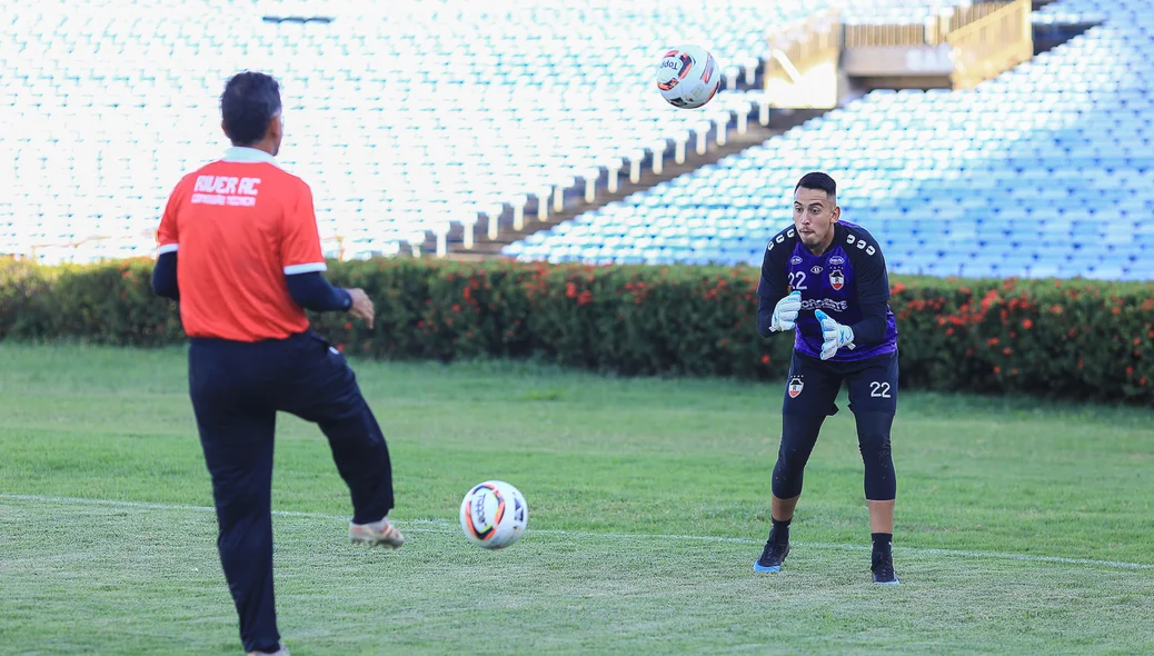 Treinamento de goleiro