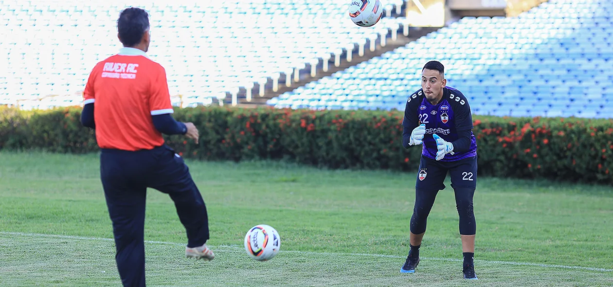 Treinamento de goleiro