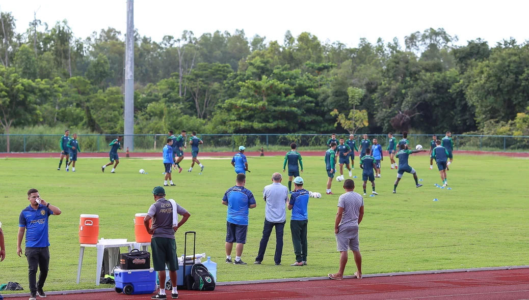 Treino aconteceu na UESPI