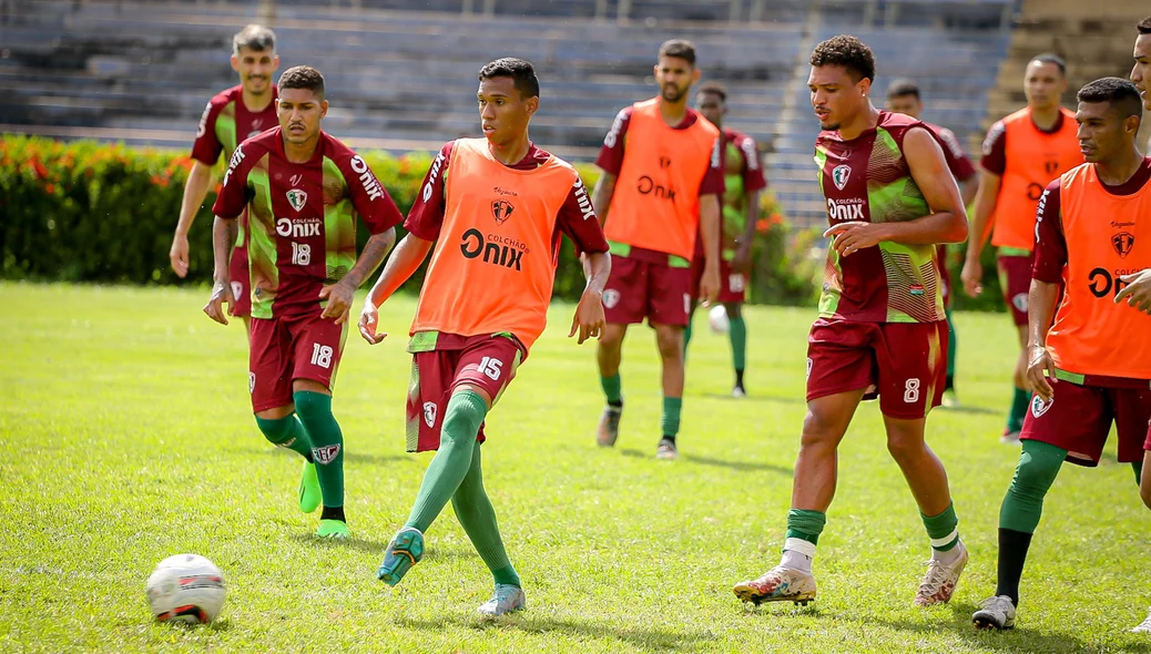 Treino coletivo do Fluminense Pi