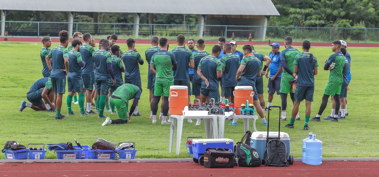 Treino do Altos em Teresina