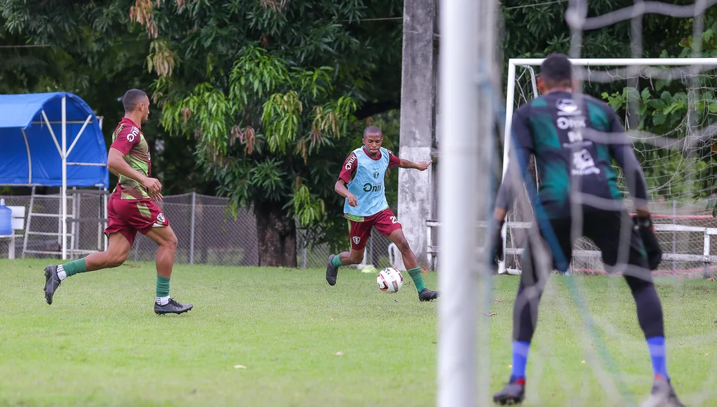 Treino do Fluminense do Piauí