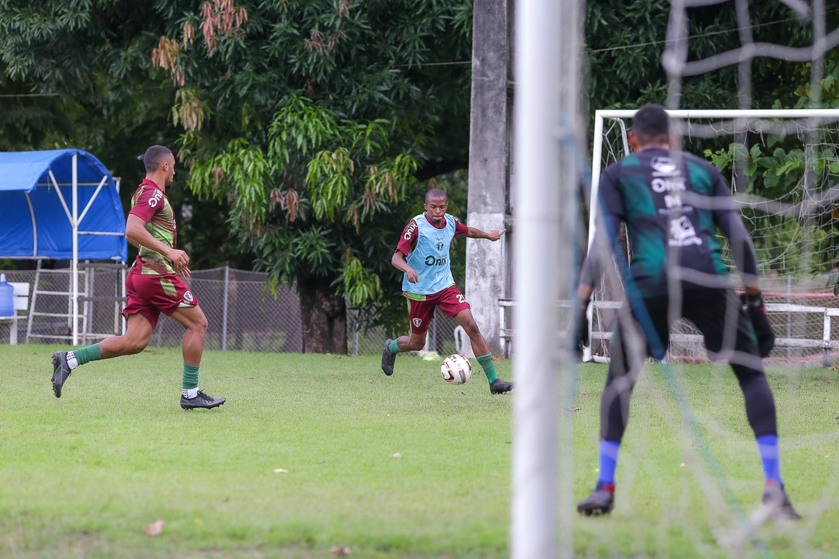 Treino do Fluminense do Piauí