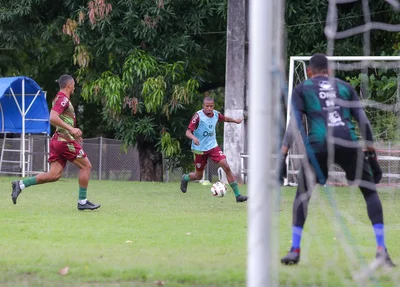 Treino do Fluminense do Piauí