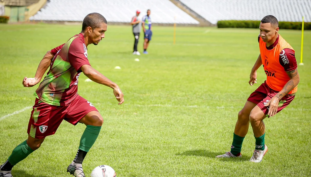 Treino do Fluminense Pi