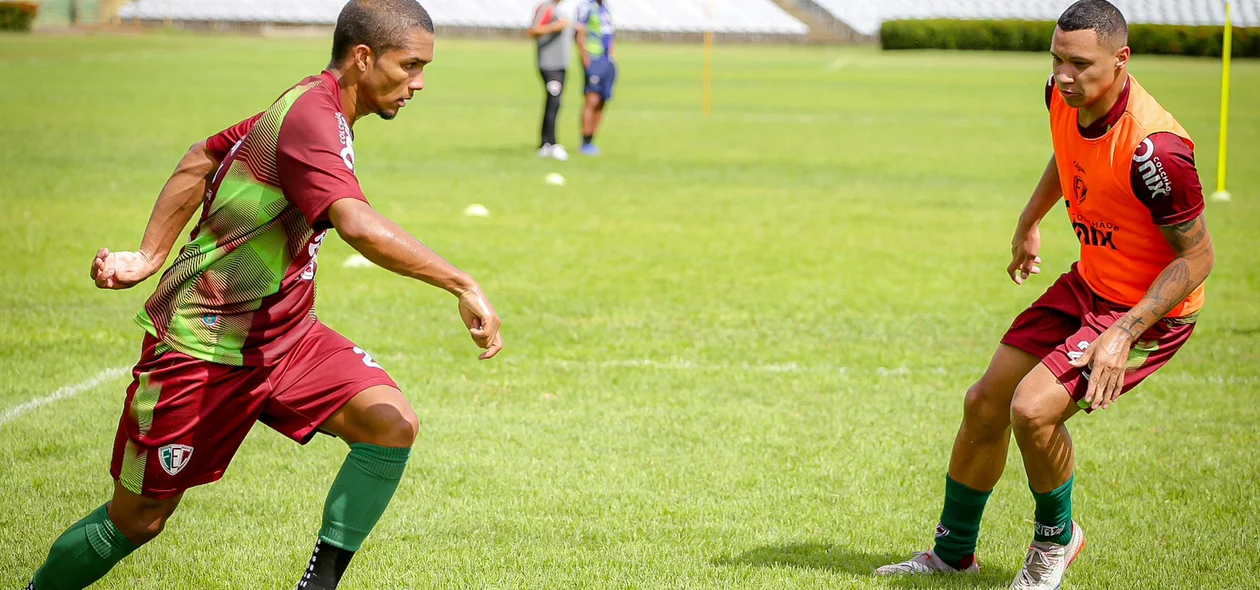 Treino do Fluminense Pi