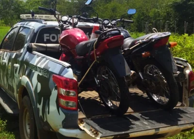 Veículo recuperado pela Polícia Militar