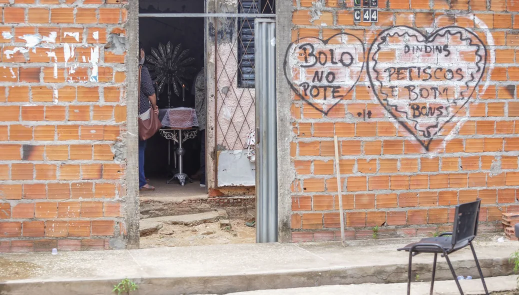 Velório da estudante de jornalismo Janaína Bezerra